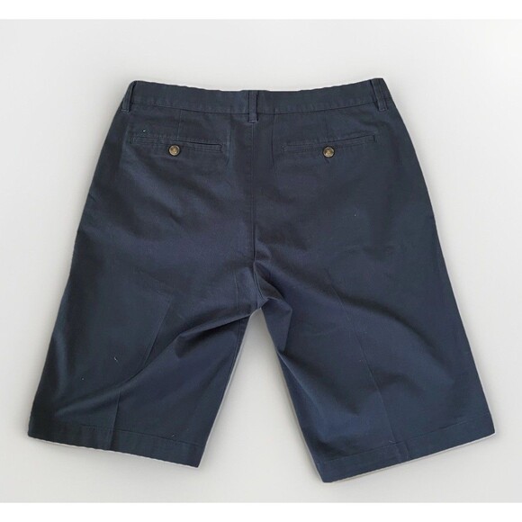 Bonobos Mens 31 Navy Blue Chino Shorts 11 Inch Inseam Preppy Golf - Picture 2 of 5
